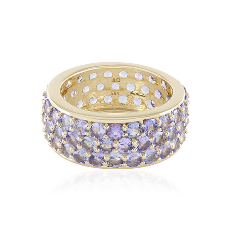 Tansanit-Goldring (de Melo)