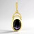 Ciondolo in argento con Diopside Stellato d'India