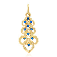 9K Hauynite Gold Pendant