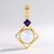 Pendentif en argent et Amétrine