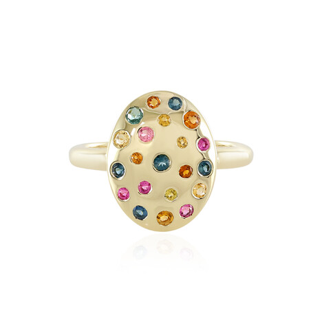 Turmalin-Goldring (de Melo)