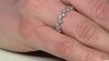 Zilveren ring met zirkonen
