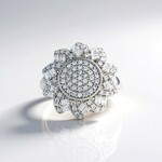 Anello in argento con Zircone