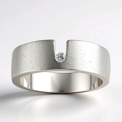 Anello in argento con Diamante I1 (G) (Annette)