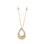 Gouden halsketting met SI Fancy Diamanten (CIRARI)