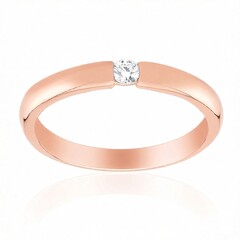 SI1 (G) Brillant-Silberring (Annette)