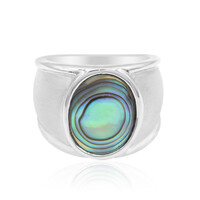 Anello in argento con Conchiglia Abalone