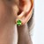 Peridot Silver Earrings (de Melo Essence)