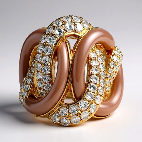 Anello in oro con Madreperla (CIRARI)