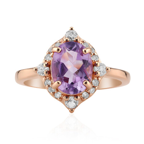 Amethyst-Silberring