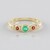 Anello in argento con Smeraldo Russo