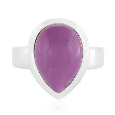 Anello in argento con Fosfosiderite