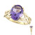 9K Amethyst Gold Ring (dagen)