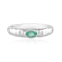 Anillo en plata con Esmeralda de Colombia