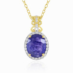 Collar en plata con Tanzanita (Gems en Vogue)