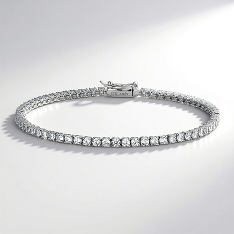 Bracciale in argento con Zircone (Adela Silber)