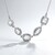Collana in argento con Petalite