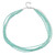 Collana in argento con Apatite Blu