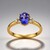 Anello in oro con Tanzanite AAA