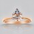 Anello in oro con Morganite AAA (CIRARI)