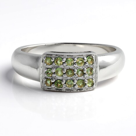 Anello in argento con Alessandrite