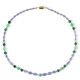 Collier en argent et Tanzanite (Adela Silber)