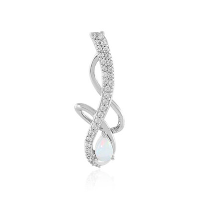 Ciondolo in argento con Opale di Welo (MONOSONO COLLECTION)