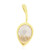 Ciondolo in argento con Quarzo Rosa (MONOSONO COLLECTION)