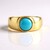 Anello in argento con Turchese Sleeping Beauty