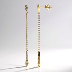 Orecchini in oro con Diamante SI1 (H)