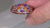 Bague en argent et Grenat Rhodolite (KM by Juwelo)