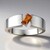 Anello in argento con Topazio Tepetate