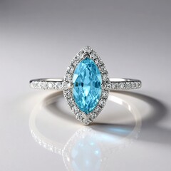 Anello in argento con Zircone Ratanakiri