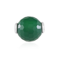 Grüner Onyx-Silberanhänger (MONOSONO COLLECTION)