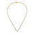 9K Danburite Gold Necklace
