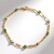 Bracciale in argento con Lemshuku Tsavorite