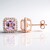 Orecchini in argento con Kunzite