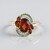 Anello in oro con Citrino Madeira