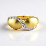 Anello in argento con Zircone