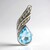 Ciondolo in argento con Topazio Blu Cielo (Annette classic)