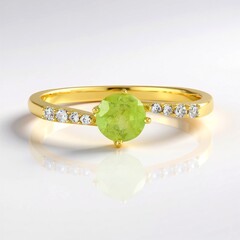 Anello in argento con Sfene (de Melo Essence)