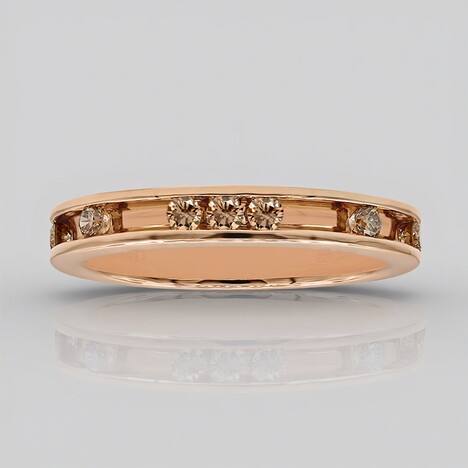 Anello in oro con Diamante Rose de France SI1 di Argyle (Annette)