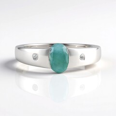 Anello in argento con Grandidierite