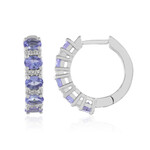 Orecchini in argento con Tanzanite