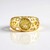 Anello in argento con Citrino (Ornaments by de Melo)