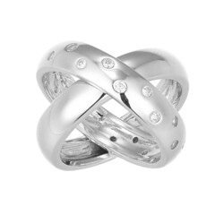 Anillo en plata con Zircón (Adela Silber)
