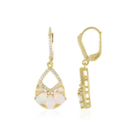 Welo-Opal-Silberohrringe