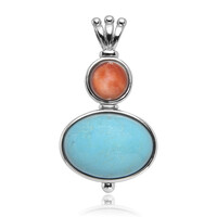 Ciondolo in argento con Turchese