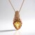 Collana in argento con Citrino