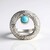 Anello in argento con Turchese Sleeping Beauty (MONOSONO COLLECTION)